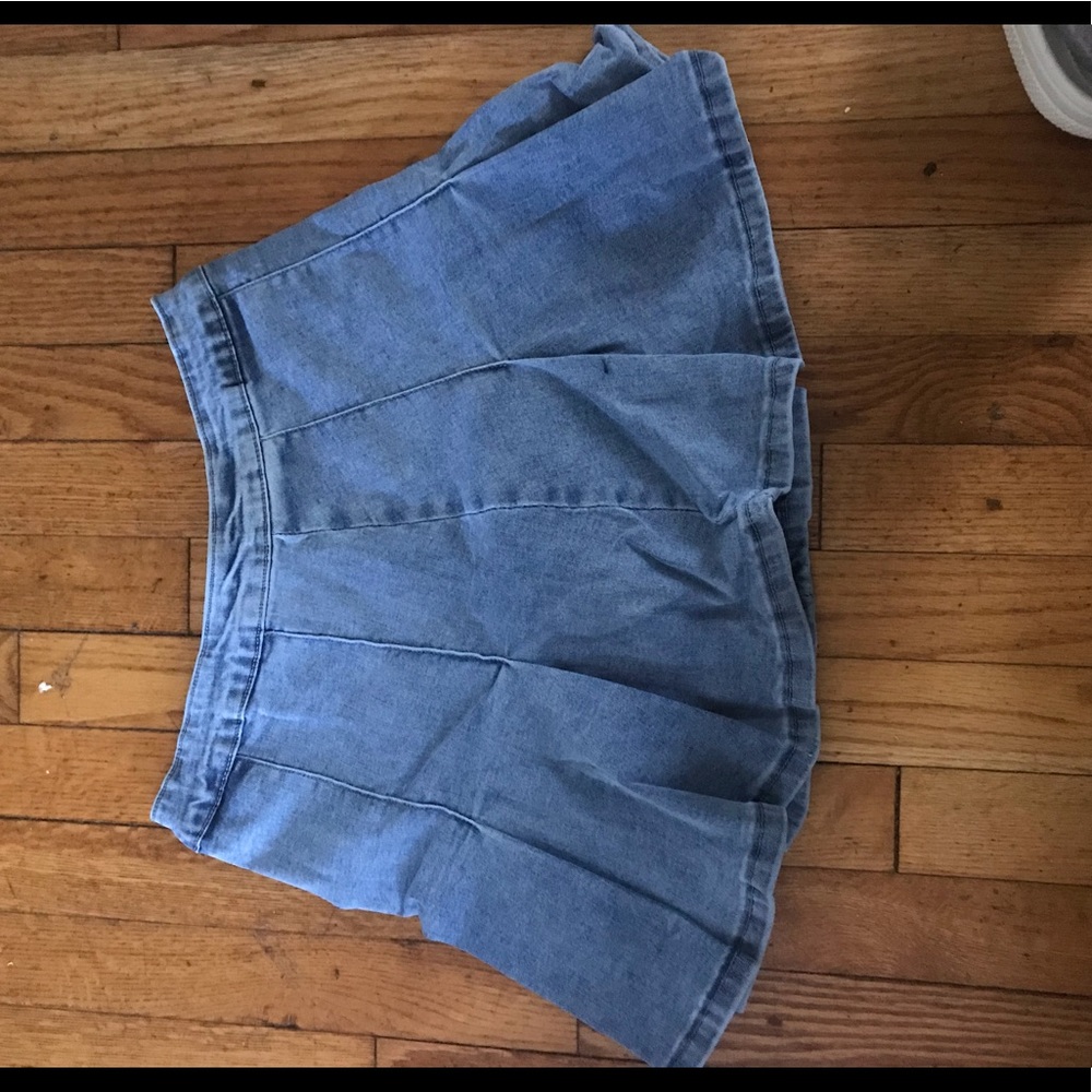 Denim skirt
